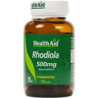 Health Aid Rhodiola 500mg 60tabs - Συμπλήρωμα Διατροφής Φυσικής Ρύθμισης της Καλής Διάθεσης