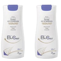 Biocalpil Shampoo 200 ml 1+1 Δώρο - Σαμπουάν Κατά της Τριχόπτωσης, Θρέφει και Αναδομεί τα Λεπτά και Αδύναμα Μαλλιά