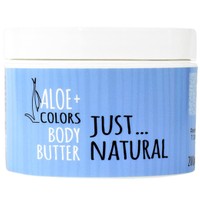 Aloe+ Colors Just Natural Body Butter 200ml - Ενυδατικό, Θρεπτικό Βούτυρο Σώματος με Άρωμα Φρεσκάδας
