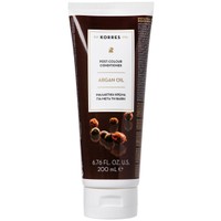 Korres Argan Oil Post-Colour Conditioner 200ml - Μαλακτική Κρέμα για Μετά την Βαφή με Έλαιο Argan για Υγιή, Ενυδατωμένα Μαλλιά και Χρώμα που Λάμπει