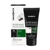 Macrovita After Shave Τζελ για Μετά το Ξύρισμα με Βαμβάκι & Λυκίσκο 100ml