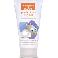 Macrovita Babies Protective Cream 100ml - Βρεφική Κρέμα Προστασίας με Έλαιο Βρώμης & Χαμομήλι Από 0-36 Μηνών