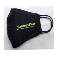Δώρο Natures Plus Υφασμάτινη Μάσκα Ενηλίκων Μαύρο - 