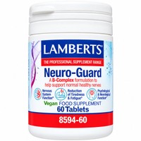 Lamberts Neuro-Guard 60tabs - Συμπλήρωμα Διατροφής Συμπλέγματος Βιταμινών Β Υψηλής Συγκέντρωσης για τη Φυσιολογική Λειτουργία του Νευρικού Συστήματος