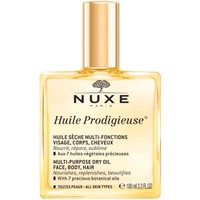 Nuxe Huile Prodigieuse 100ml - Πολυχρηστικό Ξηρό Λάδι για Πρόσωπο, Σώμα & Μαλλιά