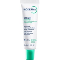 Bioderma Sebium Kerato+ Anti-Blemish High Tolerance Gel-Cream 30ml - Κρέμα σε Μορφή Gel για Επιδερμίδες με Τάση Ακμής