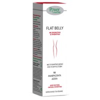Power Health Flat Belly+ 10 Effer.tabs - Συμπλήρωμα Διατροφής Προβιοτικών, Πρεβιοτικών & Μηλόξυδου για την Αντιμετώπιση της Κατακράτησης του Φουσκώματος & Επίπεδη Κοιλιά με Γεύση Μήλο