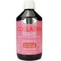 Power Health Platinum Range Hair Skin Nails Collagen Liquid Strawberry Flavor 500ml - Συμπλήρωμα Διατροφής για τη Διατήρηση της Καλής Υγείας των Μαλλιών - Νυχιών - Δέρματος, με Γεύση Φράουλα