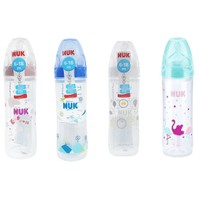 NUK Classic 6-18m Μπιμπερό Πολυπροπυλένιο με Θηλή Σιλικόνης 250ml