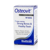 Health Aid Osteovit 60tabs - Συμπλήρωμα Διατροφής με Βιταμίνες & Μέταλλα για Υγιή Οστά, Ιδανικό για Γυναίκες με Οστεοπόρωση