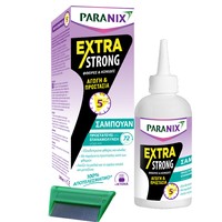 Paranix Extra Strong Shampoo 200ml - Προστατευτικό Σαμπουάν κατά των Φθειρών του Τριχωτού της Κεφαλής & των Αυγών τους