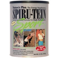 Natures Plus Spiru-tein Sport Συμπλήρωμα Διατροφής για Ενέργεια, Αντοχή & Μυϊκή Δύναμη σε Σκόνη με Γεύση Βανίλιας 1024gr