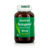 Health Aid Pycnogenol 30mg 30tabs - Συμπλήρωμα Διατροφής, Αντιοξειδωτικό, με Αντιγηραντικές Ιδιότητες