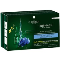 Rene Furterer Triphasic Reactionel Anti-Hair Loss Ritual Αγωγή Κατά της Αντιδραστικής Τριχόπτωσης 12 ampoules x 5ml