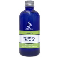 Camoil Rosemary Almond Massage Oil 100ml - Τονωτικό Έλαιο Μασάζ με Αμυγδαλέλαιο & Αιθέριο Έλαιο Δενδρολίβανου για την Ενίσχυση της Μικροκυκλοφορίας του Αίματος