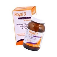 Health Aid Royal 3 30Caps - Συμπλήρωμα Διατροφής με Βασιλικό Πολτό για Ομορφιά & Ζωντάνια