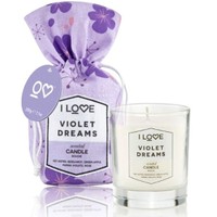 I Love... Violet Dreams Scented Candle Αρωματικό Κερί 200gr