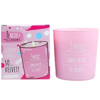 Aloe+ Colors Scented Soy Candle So Velvet 220gr - Αρωματικό Κερί Σόγιας σε Βάζο με Άρωμα Πούδρας