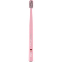 Curaprox CS 12460 Velvet Toothbrush 1 Τεμάχιο - Ροζ / Γκρι - Οδοντόβουρτσα με Εξαιρετικά Απαλές & Πυκνές Ίνες Curen για Πολύ Ευαίσθητα Δόντια