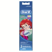 Oral-B Kids 3+ Years Disney Princesses Ανταλλακτικές Κεφαλές 2 Τεμάχια - Ανταλλακτικές Κεφαλές Παιδικής Ηλεκτρικής Οδοντόβουρτσας