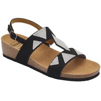 Scholl Shoes Dubai Sandal F298761004 Μαύρο 1 Ζευγάρι - Γυναικεία Ανατομικά Σανδάλια, Χαρίζουν Σωστή Στάση & Φυσικό, Χωρίς Πόνο Βάδισμα