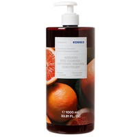 Korres Renewing Body Cleanser Grapefruit 1000ml - Αναζωογονητικό Αφρόλουτρο με Άρωμα Γκρέιπφρουτ