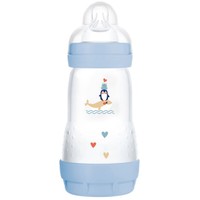 Mam Easy Start Anti-Colic 2m+ Κωδ 351S 260ml - Γαλάζιο - Μπιμπερό Πολυπροπυλενίου με Θηλή Σιλικόνης & Σύστημα Κατά των Κολικών