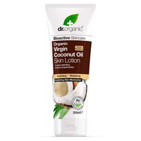 Dr Organic Virgin Coconut Oil Skin Lotion 200ml - Γαλάκτωμα Σώματος με Βιολογικό Λάδι Καρύδας