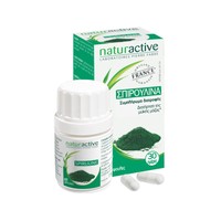 Naturactive Σπιρουλίνα Ιδανική για Διατήρηση Μυϊκής Μάζας Κατά τη Διάρκεια μιας Δίαιτας ή Μετά απο Έντονη Άσκηση  60caps