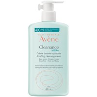 Avene Cleanance Hydra Creme Lavante Apaisante 400ml - Καταπραϋντική Κρέμα Καθαρισμού Χωρίς Σαπούνι
