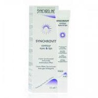 Synchroline Synchrovit Eyes n Lips Ενυδατική, Καταπραϋντική και Συσφικτική Κρέμα Ματιών Χειλιών 15ml
