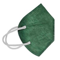 Tara Filtering Half Non Medical 5 Layer Masks FFP2 NR KN95 Green 1 Τεμάχιο - Μάσκα Προστασίας με Μεταλλικό Έλασμα μιας Χρήσης σε Πράσινο Χρώμα