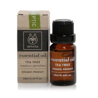 Apivita Essential Oil Tea Tree Τεϊόδεντρο 10ml - 100% Βιολογικό Αιθέριο Έλαιο με Αντισηπτικές  Ιδιότητες Κατά των Μολύνσεων