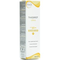 Synchroline Thiospot Ultra Spf50+, 30ml - Λευκαντική Αντηλιακή Κρέμα Προσώπου Πολύ Υψηλής Προστασίας Κατά των Κηλίδων