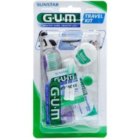 Gum Travel Kit 1 Τεμάχιο Κωδ 156 - Μωβ - Σετ Ταξιδιού Στοματικής Υγιεινής