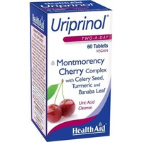 Health Aid Uriprinol 60tabs - Συμπλήρωμα Διατροφής για Υγιή Επίπεδα Ουρικού Οξέος & Χαμηλό Γλυκαιμικό Δείκτη
