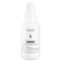 Vichy Capital Soleil UV-Clear Spf50+ Anti-Imperfections Water Fluid 40ml - Λεπτόρρευστο Αντηλιακό Προσώπου Πολύ Υψηλής Προστασίας, Κατά των Ατελειών, για Λιπαρές Επιδερμίδες