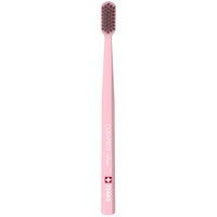 Curaprox CS 12460 Velvet Toothbrush 1 Τεμάχιο - Ροζ / Μπορντό - Οδοντόβουρτσα με Εξαιρετικά Απαλές & Πυκνές Ίνες Curen για Πολύ Ευαίσθητα Δόντια