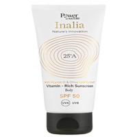 Inalia Vitamin Rich Body Sunscreen Cream Spf50, 150ml - Αντηλιακή Κρέμα Σώματος με Υψηλής Προστασίας
