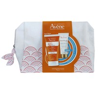 Avene Promo Sunscreen Face Cream Spf50+, 50ml & Δώρο DermAbsolu Recontouring Face Mask 15ml & Νεσεσέρ - Αντηλιακή Κρέμα Προσώπου & Λαιμού, Πολύ Υψηλής Προστασίας & Αντιγηραντική Μάσκα Προσώπου για Λάμψη, Πυκνότητα & Ενυδάτωση