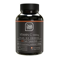 Pharmalead Black Range Vitamin C 1000mg & D3 2000ui 120veg.caps - Συμπλήρωμα Διατροφής για την Ενίσχυση του Ανοσοποιητικού Συστήματος & τη Μείωση της Κόπωσης