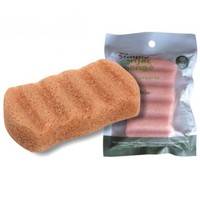 Pure Konjack Six Waves Ροζ Σφουγγάρι από 100% Φυσικό Konjac