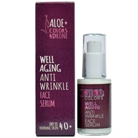 Aloe+ Colors 4Drone Well Aging Anti-Wrinkle Face Serum 30ml - Αντιρυτιδικός Ορός Προσώπου για Λάμψη & Ανόρθωση, Κατάλληλος για Ξηρή προς Κανονική Επιδερμίδα