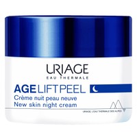 Uriage Age Lift Peel Face Night Cream 50ml - Απολεπιστική Κρέμα Προσώπου Νύκτος με Αντιγηραντική Δράση