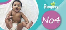 Pampers νούμερo 4 (για μωράκια 7-18 κιλά)