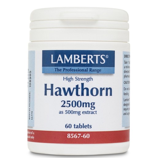 Lamberts Hawthorn 2500mg 60tabs Lamberts Hawthorn 2500mg 60tabs
