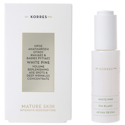 Korres White Pine Volume Replenising Age Spots & Deep Wrinkles 30ml Korres White Pine Volume Replenising Age Spots & Deep Wrinkles 30ml