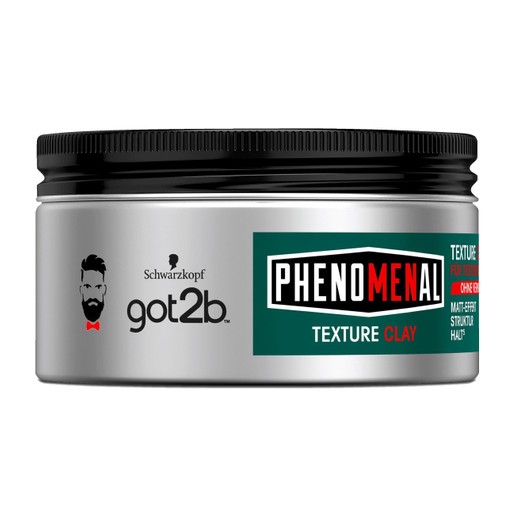 Schwarzkopf Got2b Phenomenal Texturizing Clay Πηλός Styling Ιδανικός για Κοντά Μαλλιά 100ml Schwarzkopf Got2b Phenomenal Texturizing Clay Πηλός Styling Ιδανικός για Κοντά Μαλλιά 100ml