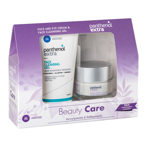Medisei Panthenol Extra Face & Eye Κρέμα Προσώπου και Ματιών 50ml & Face Cleancing Gel Καθαρίζει και Δροσίζει το Πρόσωπο 150ml Medisei Panthenol Extra Face & Eye Κρέμα Προσώπου και Ματιών 50ml & Face Cleancing Gel Καθαρίζει και Δροσίζει το Πρόσωπο 150ml