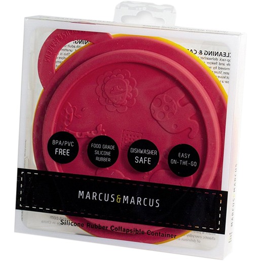 Marcus & Marcus Collapsible Bowl Μπολ Πτυσσόμενο Σιλικόνης με Καπάκι Φύλαξης Marcus & Marcus Collapsible Bowl Μπολ Πτυσσόμενο Σιλικόνης με Καπάκι Φύλαξης